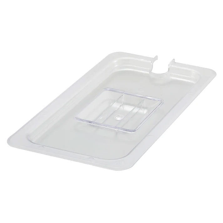 American Chef FP-300CN Food Pan Cover – 1/3 Size, Slotted, Polycarbonate, NSF