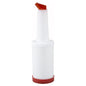 American Chef PJB-2R Red 2-Quart Pour Bottle