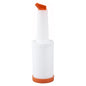 American Chef PJB-1O Orange 1-Quart Pour Bottle