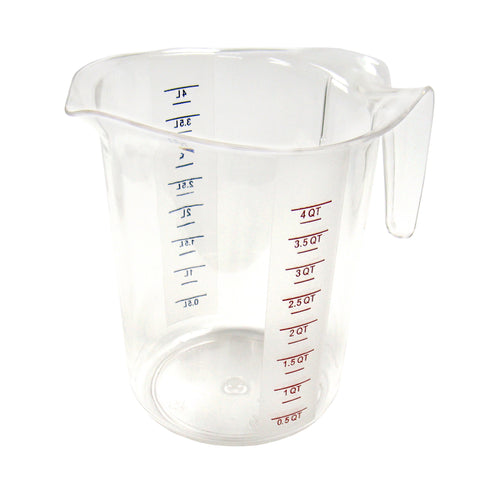 American Chef MC-400 4 L Measuring Cup Polycarbonate Clear