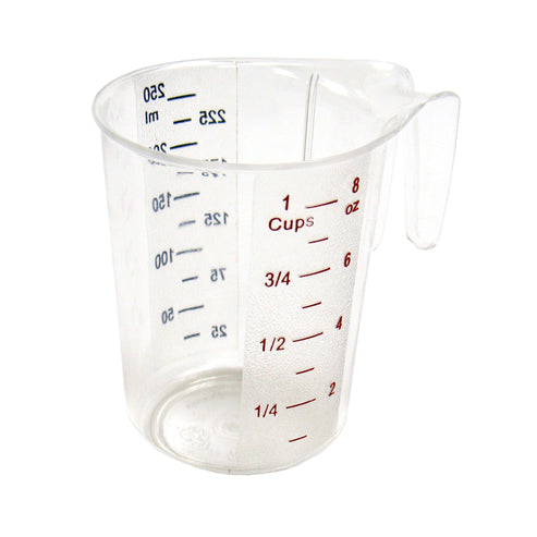 American Chef MC-25 250ml Measuring Cup Polycarbonate Clear