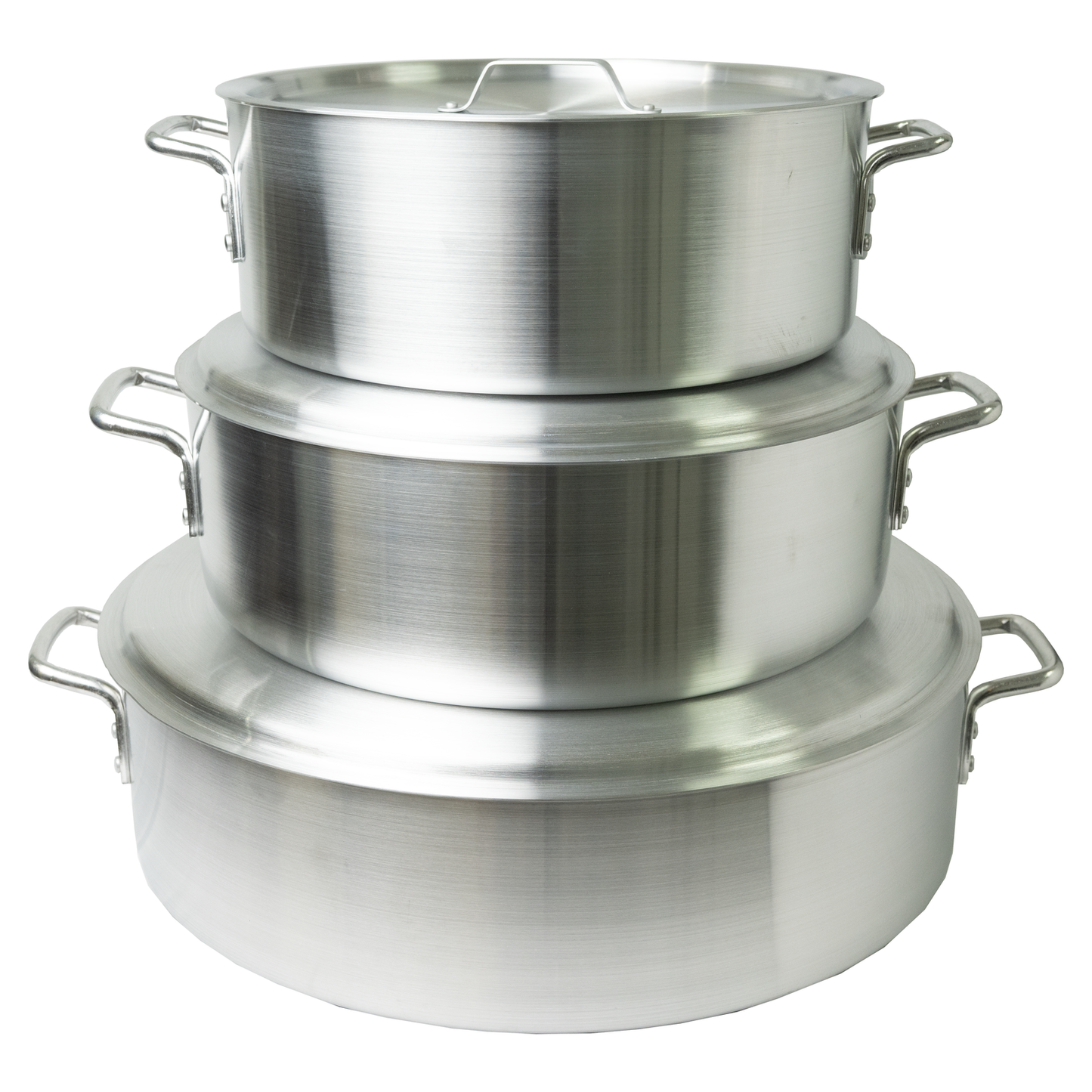 American Chef ABRP-35 - Aluminum Brazier, 4mm - 35 Quart, Aluminum