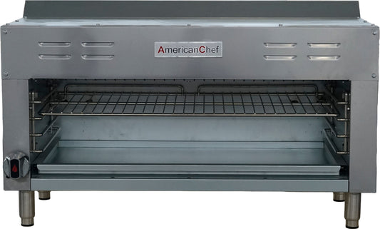 American Chef ACCM-36 - 36" Commercial Natural Gas Cheese Melter