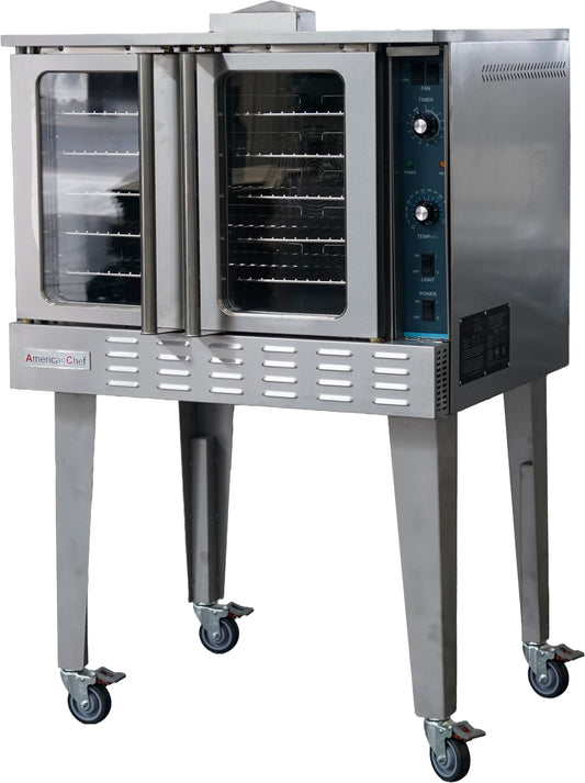 American Chef ACCV-5G - 5-Rack Commercial Natural Gas Convection Oven