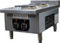 American Chef ACHT-15ED - 15" Commercial Countertop 2-Burner Electric Hot Plate - 208V