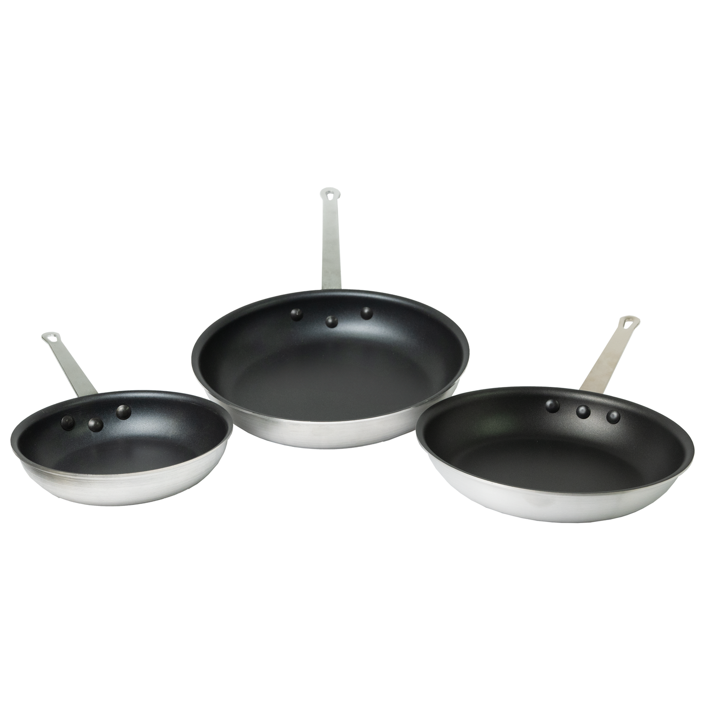 American Chef AFRP-12N - Aluminum Fry Pan, Quantum2 Non-Stick - 12" Dia with Silicone Sleeve, Aluminum