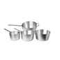 American Chef ASCP-7 - Tapered Aluminum Sauce Pan - 7 Quart, Aluminum