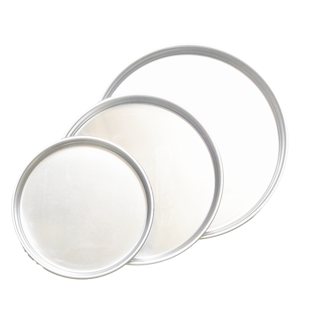 American Chef ASPZ-14 - Stackable Aluminum Pizza Pan - 14", Aluminum