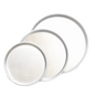 American Chef ASPZ-10 - Stackable Aluminum Pizza Pan - 10", Aluminum