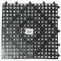 American Chef BARM1212 - Bar Mat, Interlocking, 12" x 12" - Black, Plastic