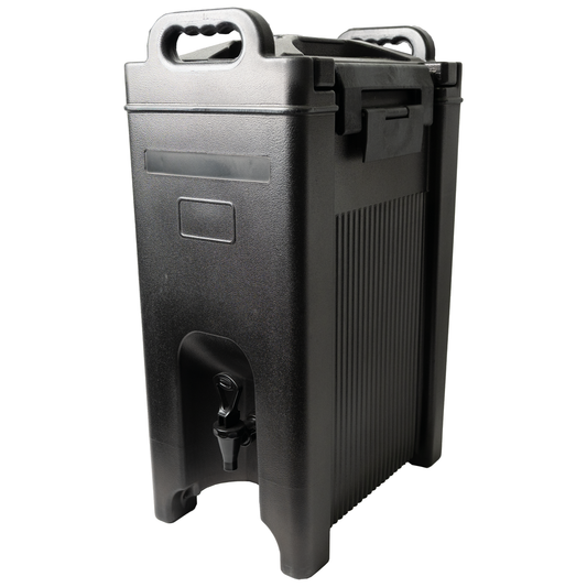 American Chef BD-5G Brown - Brown 5 Gal Hot / Cold Beverage Dispenser, Insulated Plastic