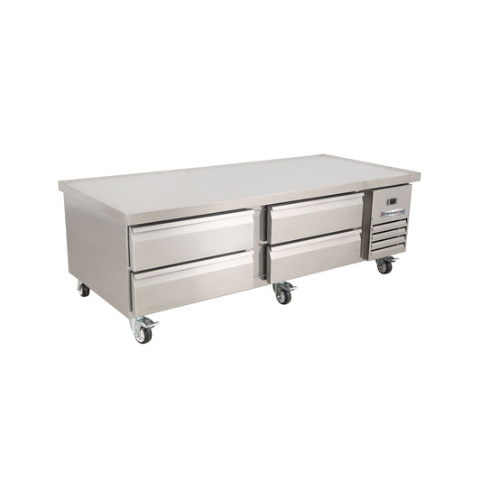 American Chef CHB-74 74" Refrigerated Chef Base - 11.4 cu. ft.