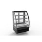 American Chef 35" Curved Glass Floor Refrigerated Display Case DCC35