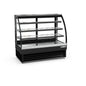 American Chef 48" Curved Glass Floor Refrigerated Display Case DCC48
