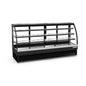 American Chef 94" Curved Glass Floor Refrigerated Display Case DCC94
