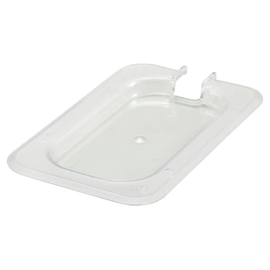 American Chef FP-900CN Food Pan Cover – 1/9 Size, Slotted, Polycarbonate, NSF