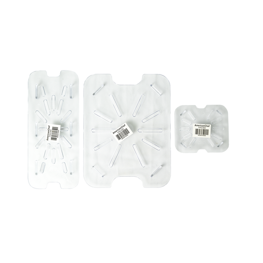 American Chef FPD-200 - Polycarbonate Drain Shelf, Half-Size, Plastic