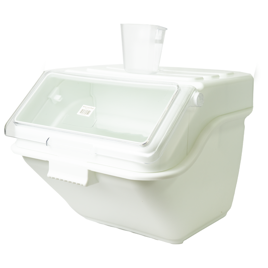 American Chef IBIN-12 - 10 Gallon Shelf Ingredient Bin with Scoop, 150-Cup, Plastic