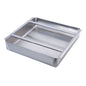 American Chef PPRDB-2020 Perforated Pre-Rinse Drain Basket – 18GA 304 Stainless Steel, 19.5" x 19.5" x 4"