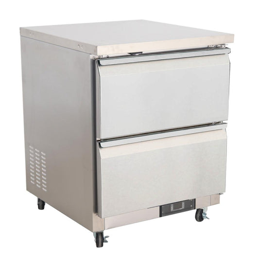 American Chef 28" Two Drawer Under Counter Refrigerator RUC1-28S2D