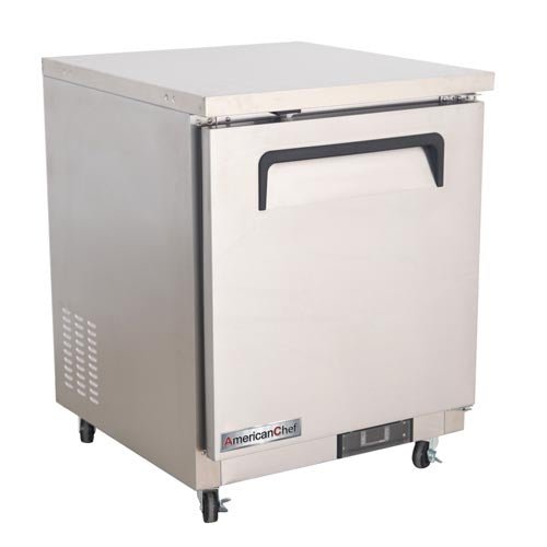 American Chef 28" One Door Under Counter Freezer FUC1-28S
