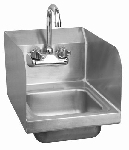 American Chef Space Saver Hand Sink With 9"X9"X5" Drawn Bowl SHS-12F