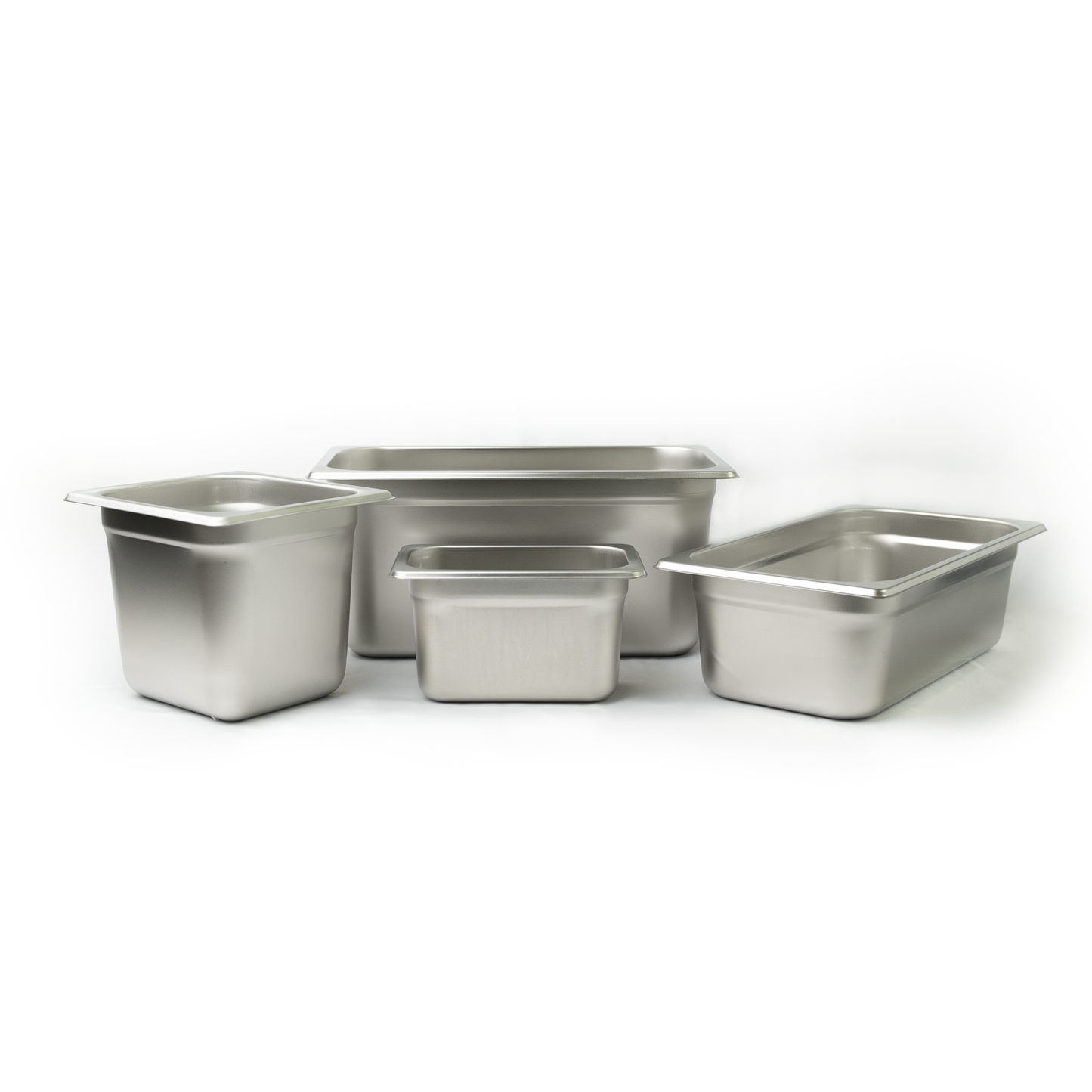 American Chef SP-906 - Anti-Jam Steam Pan, 24 Gauge Stainless Steel - 1/9, 6", 18/8 Stainless Steel