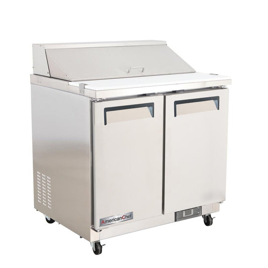 American Chef 36" Sandwich/Salad Prep Cooler SR2-36S