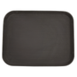 American Chef TNS-1410 - High Quality Plastic Cafeteria Tray - 10" x 14", Black, Plastic