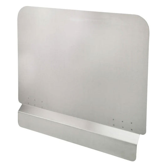 American Chef TSGR-2214-SS Fryer Splash Guard – 22" x 14"H x 3/4", 18GA 304 Stainless Steel