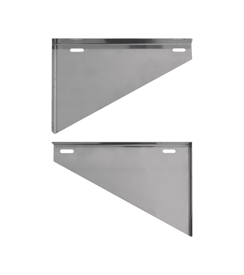 American Chef WS-BKT-14 Brackets – For 14" Wall Mount Shelf, 2 pcs/set