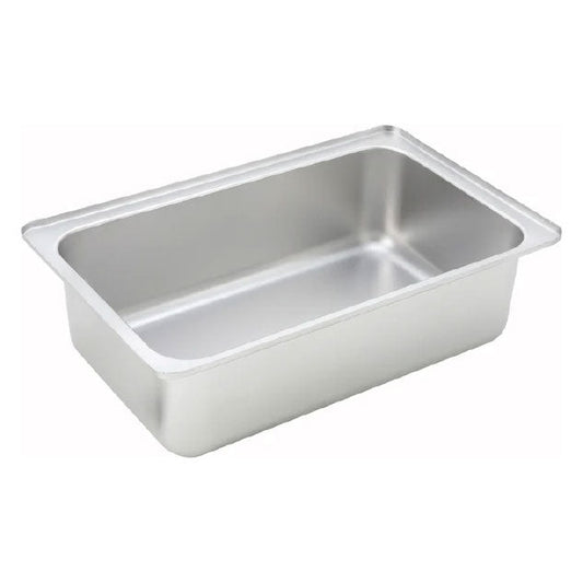 American Chef W-SPIL-UP4 Spillage Pan – Upper Edge, 4-1/4" Deep, SUS201 Stainless Steel