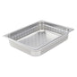 American Chef SP-102PF Steam Table Pan – Full Size, Perforated, 2-1/2" Deep, 18/8 Stainless Steel, NSF