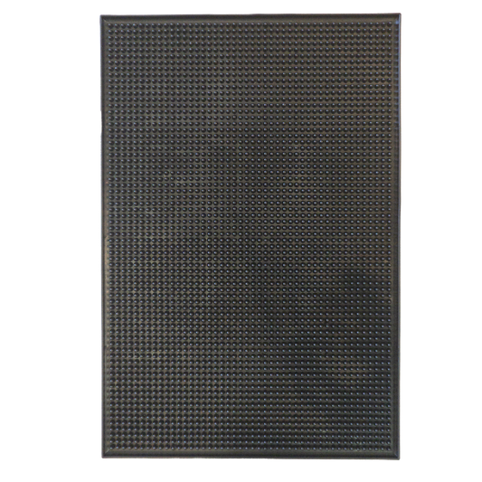 American Chef BARM1218 - Bar Mat, 12" x 18" - Black, Plastic