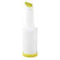 American Chef PJB-2Y Yellow 2-Quart Pour Bottle