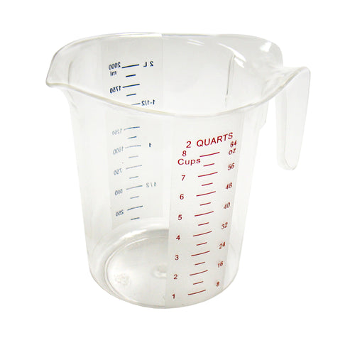 American Chef MC-200 2 L Measuring Cup Polycarbonate Clear