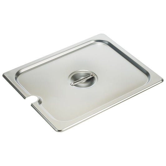 American Chef SPL-2SLOT Steam Table Pan Cover – Half Size, Slotted, 18/8 Stainless Steel, NSF