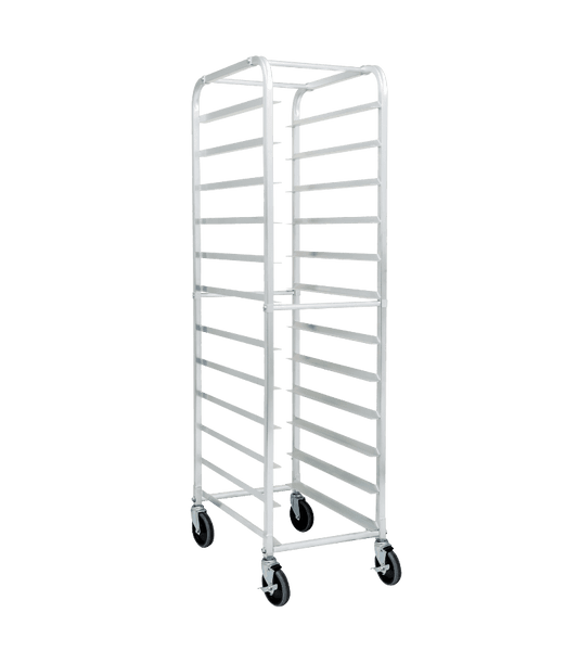 American Chef DURACK-15 Dough Box Rack – Aluminum, 15 Tiers, Knockdown, 20-1/4" x 26" x 69"H